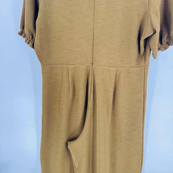 Madewell Texture & Thread NWT Crepe Crossover Jumpsuit Back Zip Size XL - Picture 7 of 12